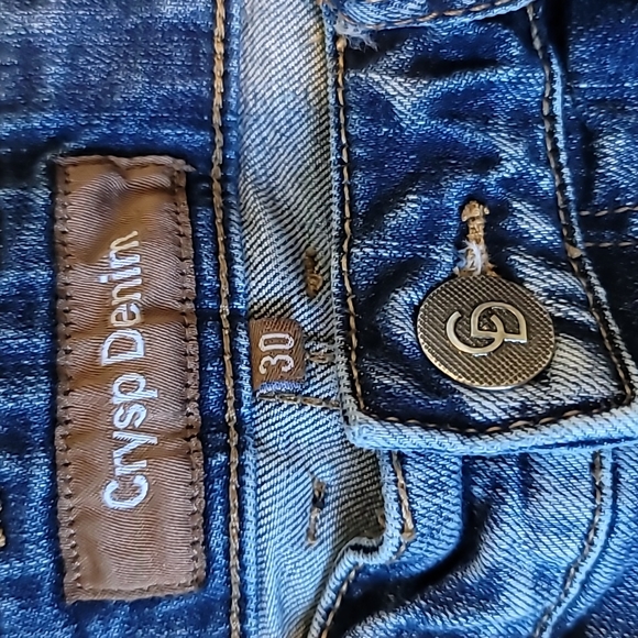 STUNNING CRYSP ACID WASH MOTO SKINNY JEANS - Picture 9 of 12